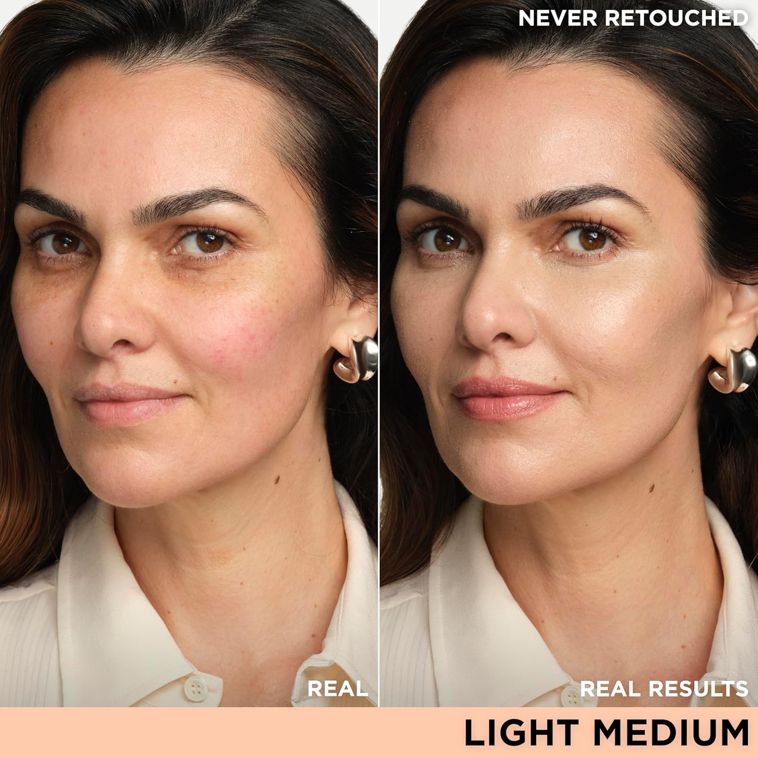 image:imageIT Cosmetics CC Cream Illumination Medium Tan  Radiant Full Coverage Foundation With SPF 50 Color Corrector amp Hydrating AntiAging Serum Hydrolyzed Collagen  Peptides  108 fl oz04 Light Medium pink beige shade with cool undertones