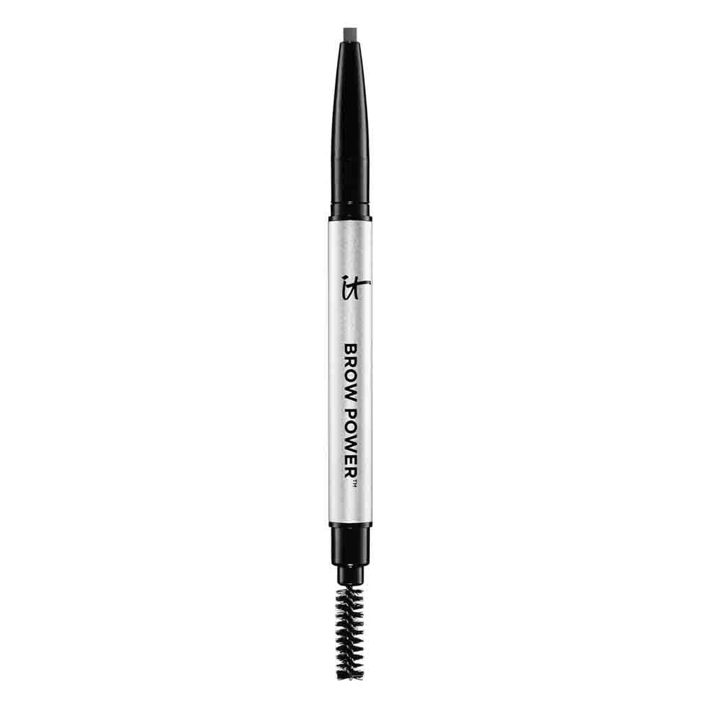 image:imageIT Cosmetics Brow Power Eyebrow Pencil  Universal Shades  LongLasting BudgeProof Formula  With Biotin  NaturalLooking Brows  Builtin Spoolie BrushUniversal Taupe