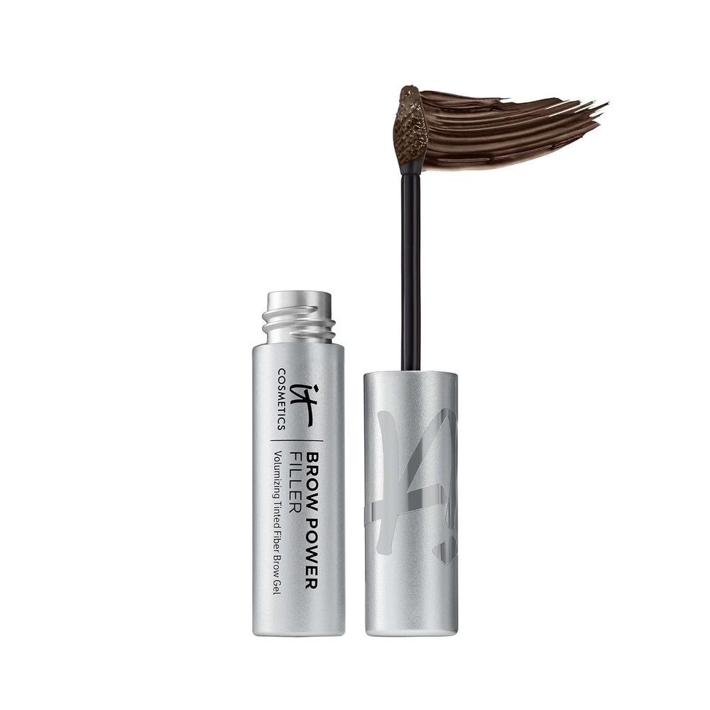 image:imageIT Cosmetics Brow Power Filler  Volumizing Tinted Fiber Brow Gel  Instantly Fills Shapes amp Sets Your Brows  Waterproof Formula Lasts Up To 16 Hours  014 fl oz