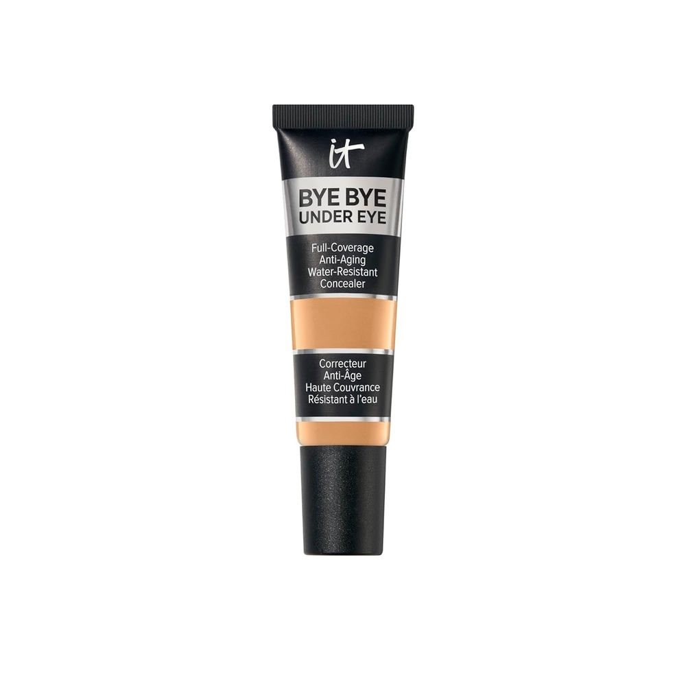 image:imageIT Cosmetics Bye Bye Under Eye Concealer  WaterResistant 24H Full Coverage Brightening Concealer For Dark Circles Fine Lines Redness amp Discoloration AntiAging Color Correcting Cream  04 fl oz235 Medium Amber  for warm undertones