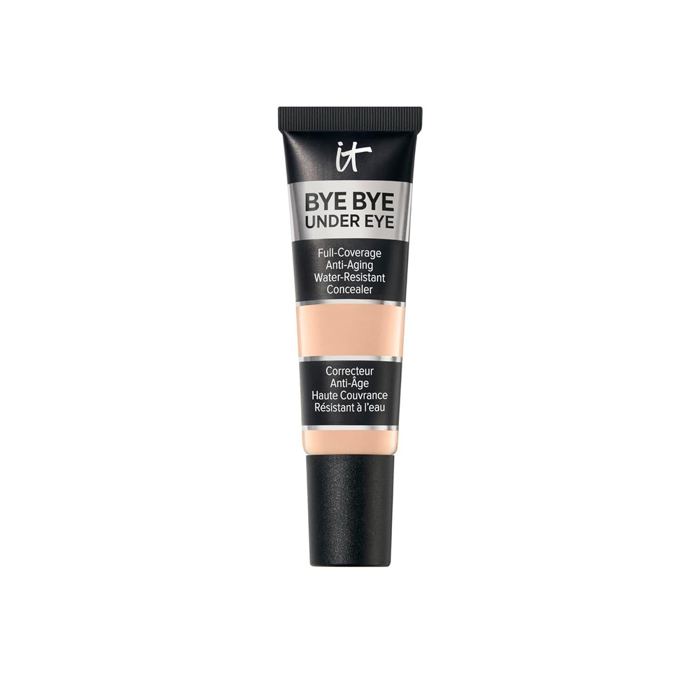 image:imageIT Cosmetics Bye Bye Under Eye Concealer  WaterResistant 24H Full Coverage Brightening Concealer For Dark Circles Fine Lines Redness amp Discoloration AntiAging Color Correcting Cream  04 fl oz240 Medium Beige  for cool undertones