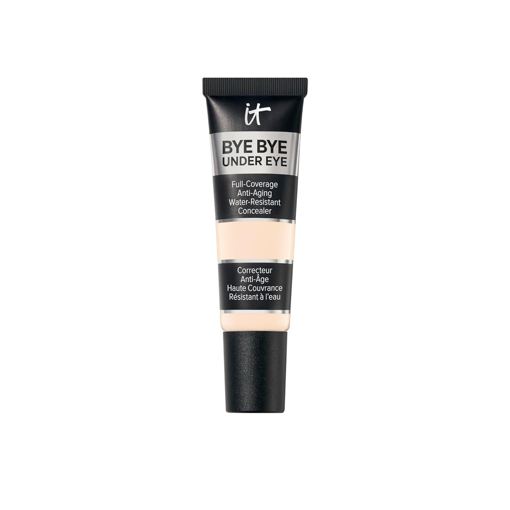 image:imageIT Cosmetics Bye Bye Under Eye Concealer  WaterResistant 24H Full Coverage Brightening Concealer For Dark Circles Fine Lines Redness amp Discoloration AntiAging Color Correcting Cream  04 fl oz105 Light  for cool undertones