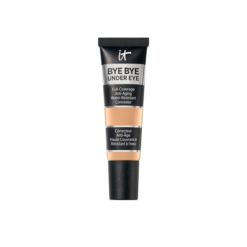 image:imageIT Cosmetics Bye Bye Under Eye Concealer  WaterResistant 24H Full Coverage Brightening Concealer For Dark Circles Fine Lines Redness amp Discoloration AntiAging Color Correcting Cream  04 fl oz250 Medium Natural  for neutral undertones