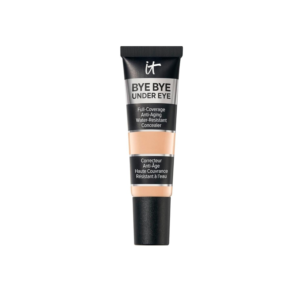 image:imageIT Cosmetics Bye Bye Under Eye Concealer  WaterResistant 24H Full Coverage Brightening Concealer For Dark Circles Fine Lines Redness amp Discoloration AntiAging Color Correcting Cream  04 fl oz145 Light Buff  for neutral undertones