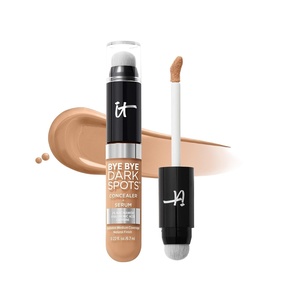 IT Cosmetics Bye Bye Dark Spots Concealer + Brightening Serum – 2% Niacinamide, Hyaluronic Acid & Caffeine – Medium Coverage, Natural Finish, All Skin Types – 0.22 fl oz(33 Medium Neutral (medium complexion with subtle neutral pink undertone))