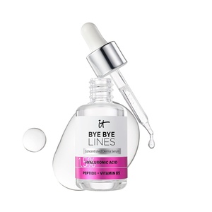 IT Cosmetics Bye Bye Lines Hyaluronic Acid Serum for Face – Hydrating Anti-Aging Facial Serum With Peptide & Vitamin B5, Visibly Plumps Skin, Smooths Look of Fine Lines, For All Skin Types – 1 fl oz