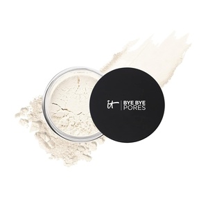 IT Cosmetics Bye Bye Pores – Poreless Finish Loose Setting Powder Makeup – Translucent Blurring Face Powder for All Skin Tones – with Peptides, Silk, Collagen & Antioxidants – 0.23 oz(0.23 Oz)