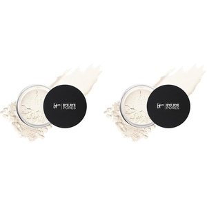 IT Cosmetics Bye Bye Pores – Poreless Finish Loose Setting Powder Makeup – Translucent Blurring Face Powder for All Skin Tones – with Peptides, Silk, Collagen & Antioxidants – 0.23 oz(0.23 Ounce (Pack of 2))