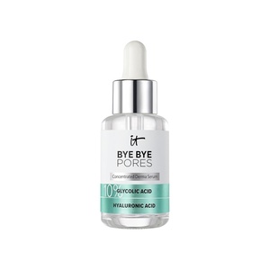 IT Cosmetics Bye Bye Pores 10% Glycolic Acid Face Serum – Visibly Minimizes Pores In 1 Week & Gently Exfoliates to Help Refine Skin’s Texture – With Hyaluronic Acid for Hydration -1 Fl. Oz