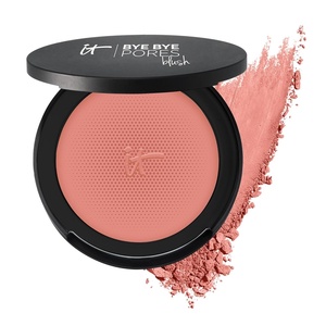 IT Cosmetics Bye Bye Pores Blush – Sheer, Buildable Color – Diffuses the Look of Pores & Imperfections – With Silk, Hydrolyzed Collagen, Peptides & Antioxidants – 0.192 oz(Naturally Pretty (warm peach))