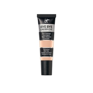 IT Cosmetics Bye Bye Under Eye Concealer – Water-Resistant, 24H Full Coverage Brightening Concealer For Dark Circles, Fine Lines, Redness & Discoloration, Anti-Aging Color Correcting Cream – 0.4 fl oz(24.0 Medium Beige – for cool undertones)