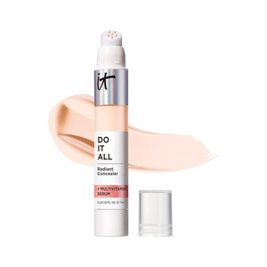 IT Cosmetics Do It All Radiant Concealer ­­– Makeup Concealer – Hydrate & Brighten – Creaseless Medium Coverage & Radiant Finish ­­– Niacinamide & Hyaluronic Acid – 0.2 Fl Oz(110 Fairest Neutral (fair with peach undertones))