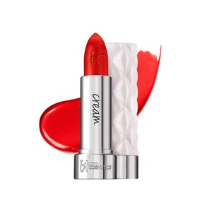 IT Cosmetics Pillow Lips Lipstick – High-Pigment Color & Lip-Plumping Effect – With Collagen, Beeswax & Shea Butter – Available in Matte or Cream Finish – 0.13 oz