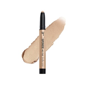 IT Cosmetics Superhero No-Tug Waterproof Eyeshadow Stick – Longwear Blendable Cream with Built-In Primer Suitable for Sensitive Eyes 0.05 oz(Bold Bubbly)
