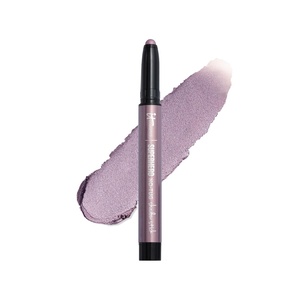 IT Cosmetics Superhero No-Tug Waterproof Eyeshadow Stick – Longwear Blendable Cream with Built-In Primer Suitable for Sensitive Eyes 0.05 oz(Epic Amethyst)