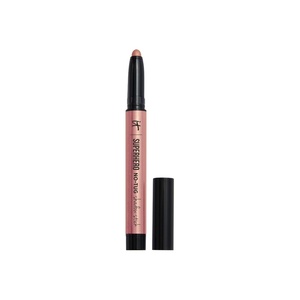 IT Cosmetics Superhero No-Tug Waterproof Eyeshadow Stick – Longwear Blendable Cream with Built-In Primer Suitable for Sensitive Eyes 0.05 oz(Glimmering Rose)