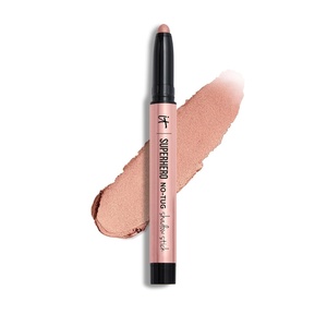 IT Cosmetics Superhero No-Tug Waterproof Eyeshadow Stick – Longwear Blendable Cream with Built-In Primer Suitable for Sensitive Eyes 0.05 oz(Resilient Rose)