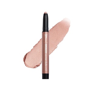 IT Cosmetics Superhero No-Tug Waterproof Eyeshadow Stick – Longwear Blendable Cream with Built-In Primer Suitable for Sensitive Eyes 0.05 oz(Silk Armor)